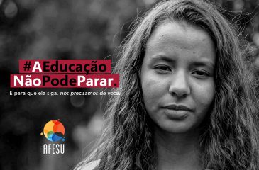 (Português do Brasil) Na AFESU, a educação não pode parar!